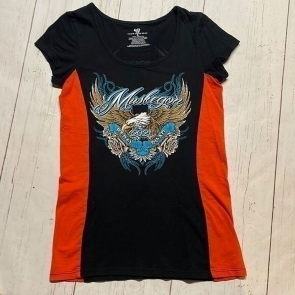 Vance Biker Wear women’s short sleeve t-shirt. Size S